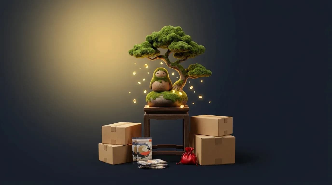 Totoro Bonsai Figure Returns: No-Water Rain Shower Collectible