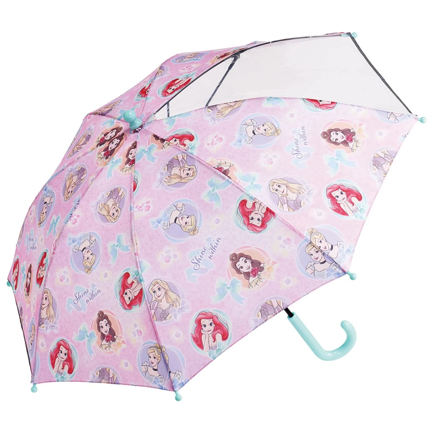 Umbrella for children 45cm Disney Princess 3 Girls 5~6 years old 105~115cm En...