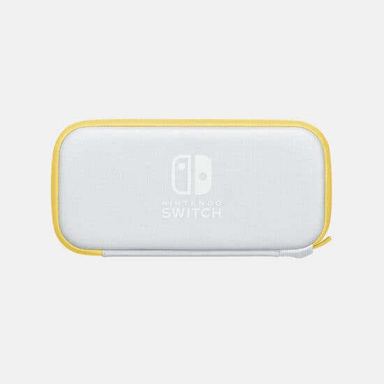 Nintendo Switch Lite Carrying Case Yellow (with screen protector)