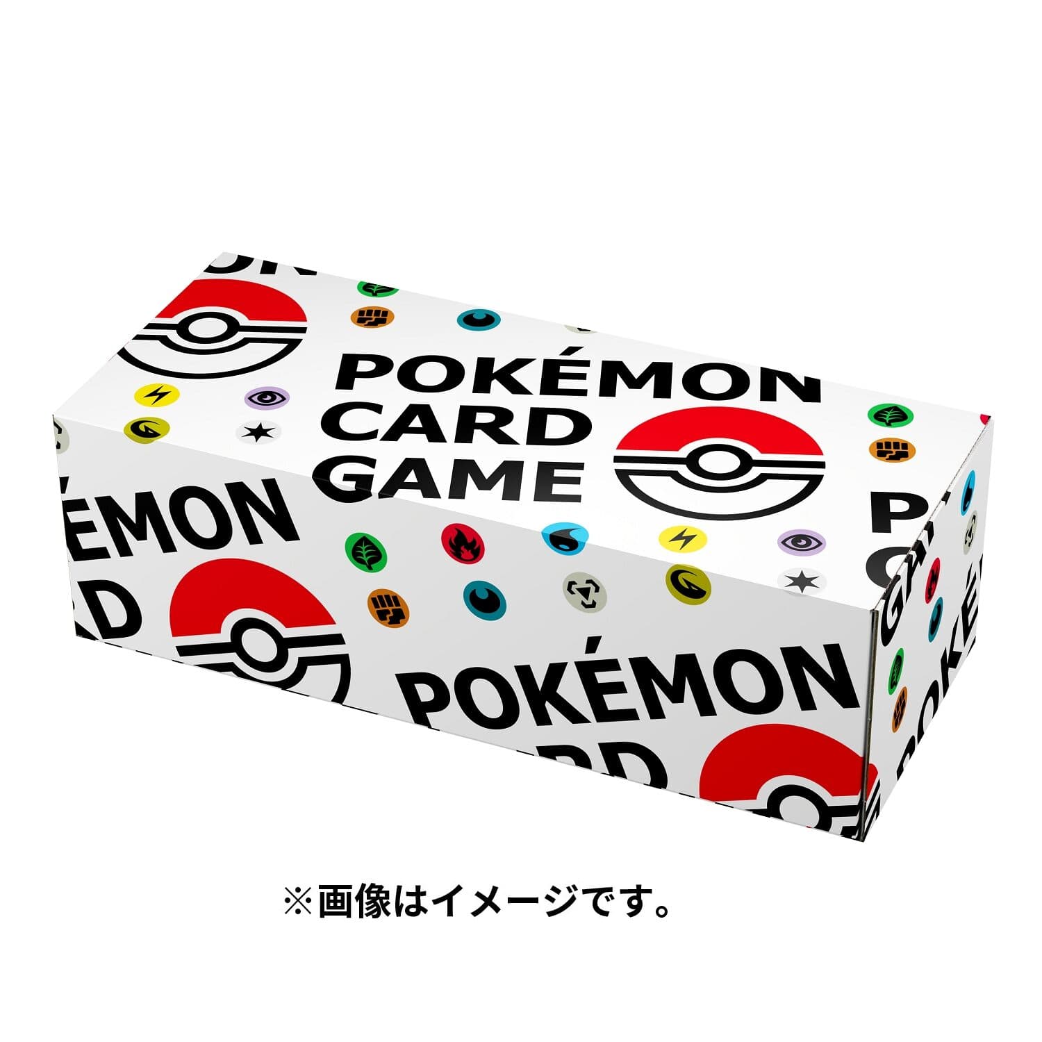 Pokémon TCG Long Card Box – Ball & Energy | Pokemon Center Japan