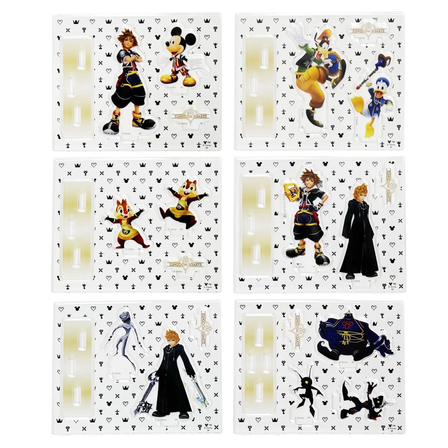 Disney Kingdom Hearts Blind Acrylic Stand BOX Set (6 types)