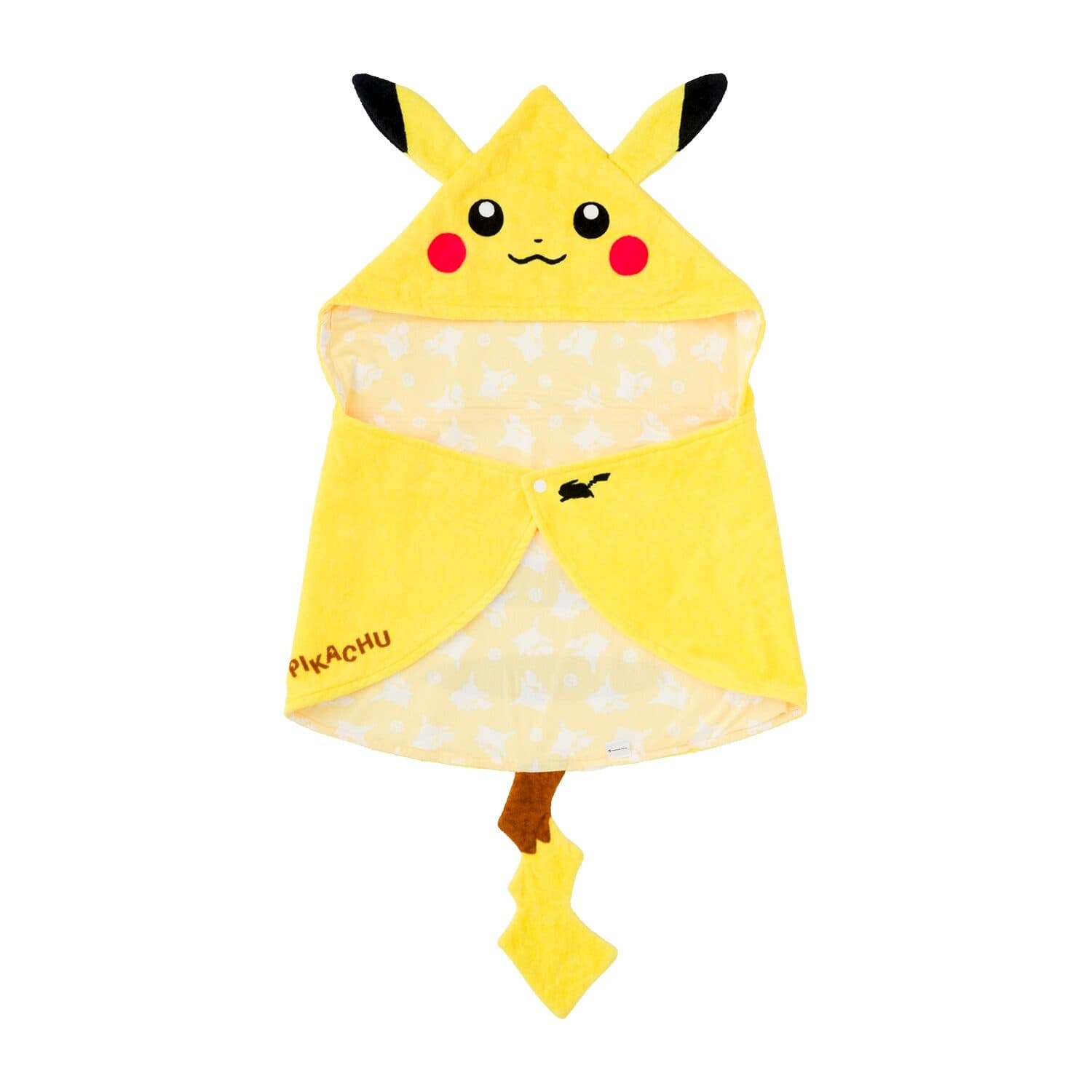 Cool hood & towel with tail Pikachu KIDS