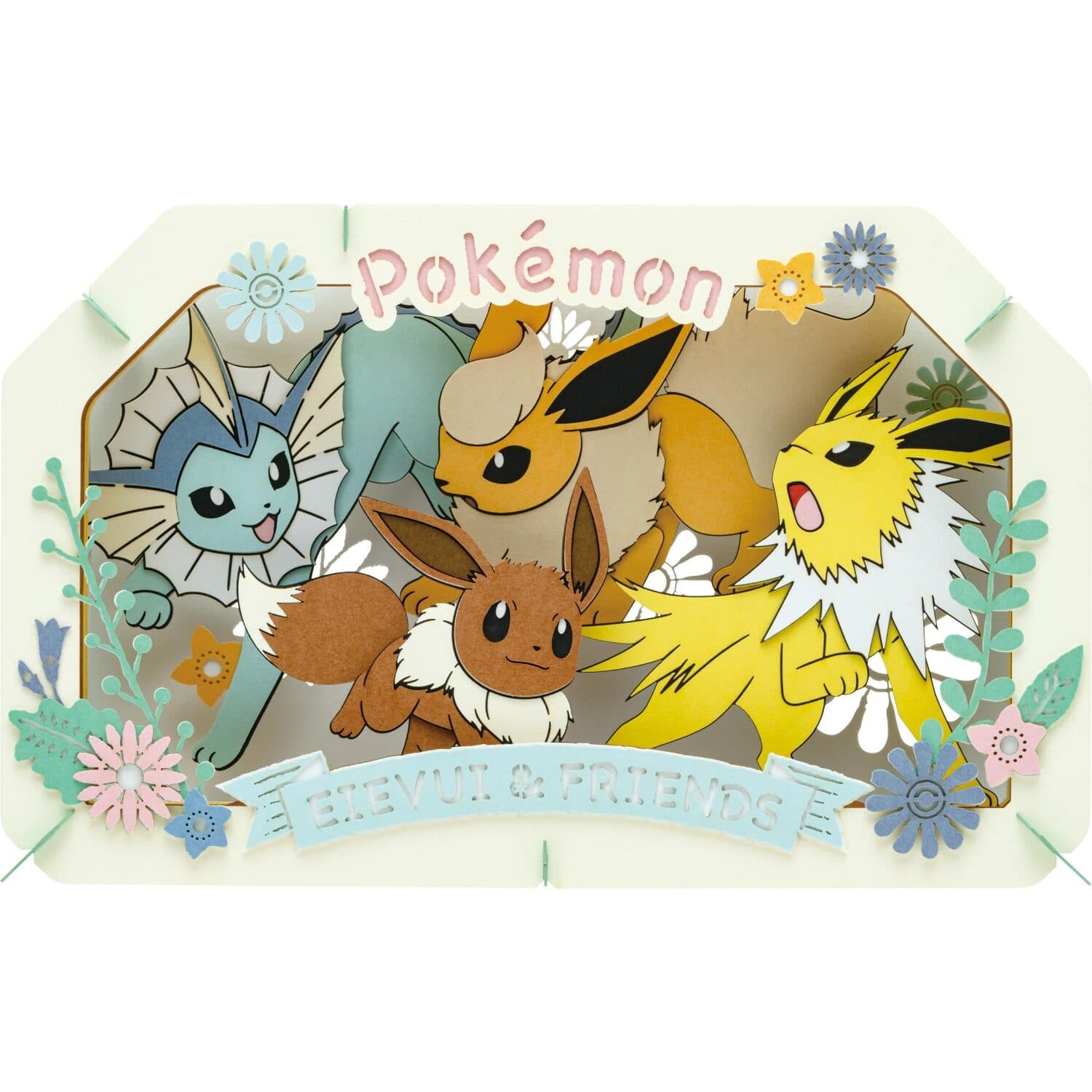 PAPER THEATER Eevee Showers Thunder Booster