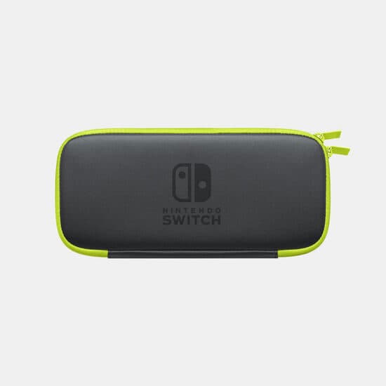 Nintendo Switch carrying case neon yellow (screen protector included)