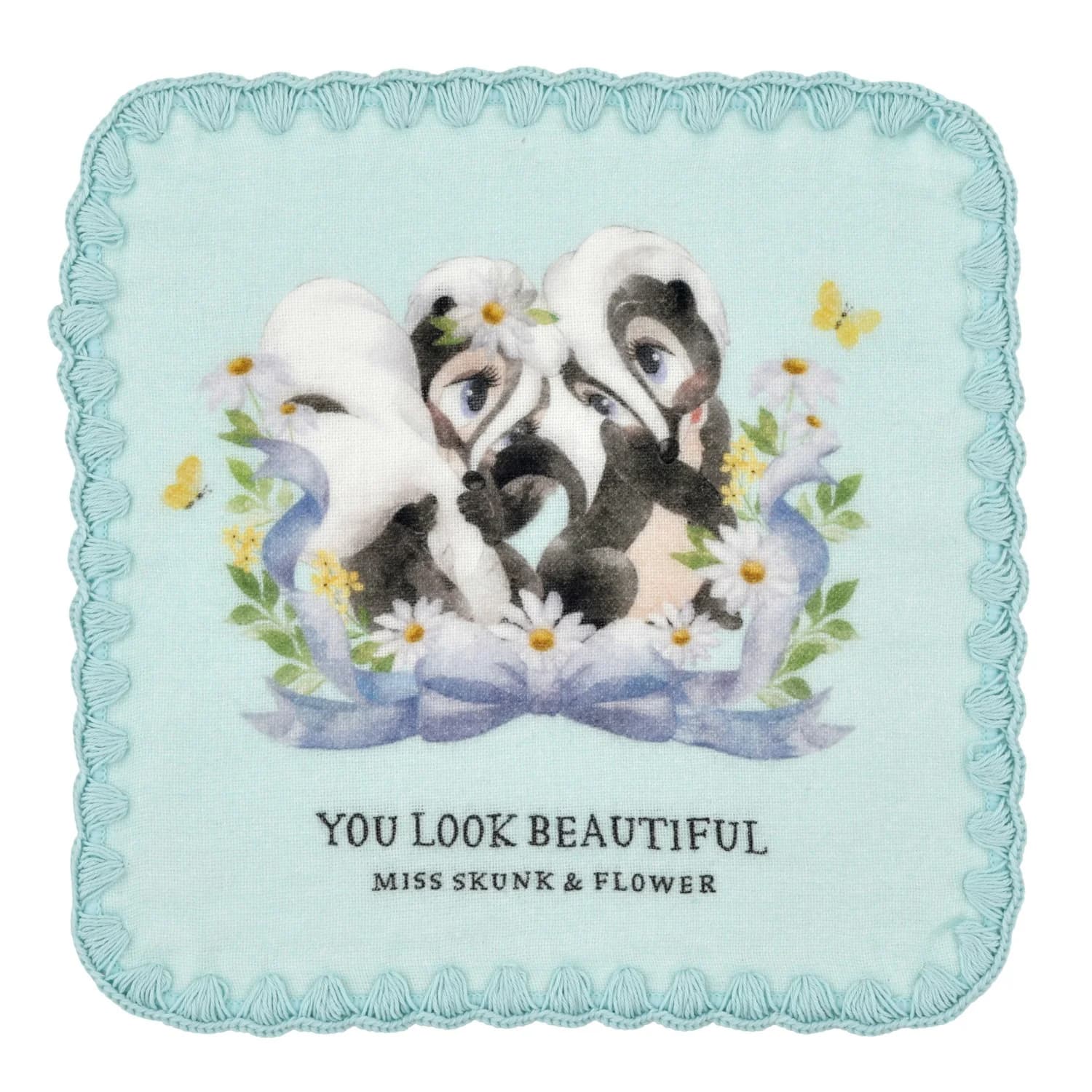 Miss Skunk & Flower Mini Towel Gauze DISNEY SPRING ROMANCE