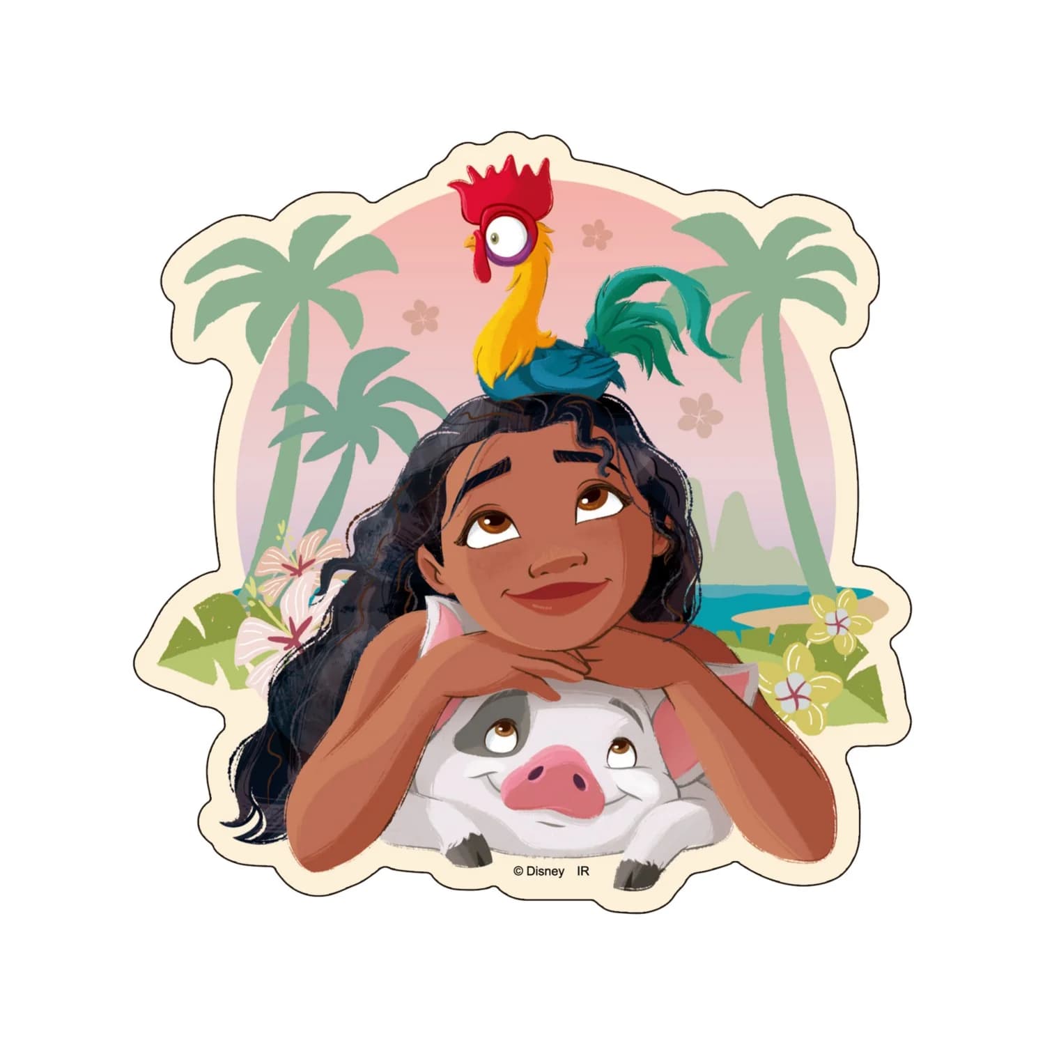 Disney Princess Hologram Sticker A