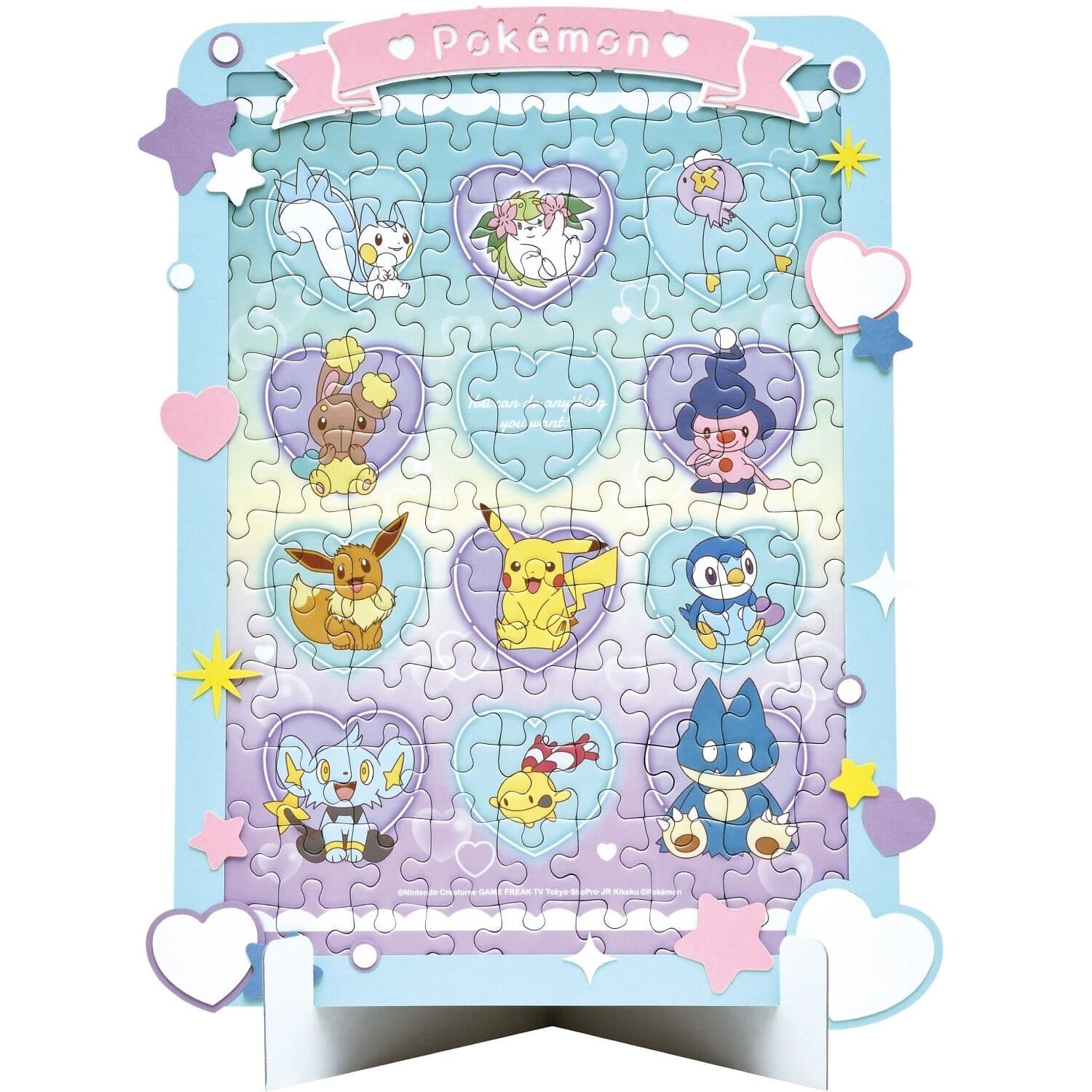 Art decoration jigsaw 108-DP04 Pokemon Heart Bubble