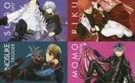 All 4 Types Set - Big Size Visual Towel - Bright Jewel - vol. 1 "Idolish7" Adores Sega Namco Limited