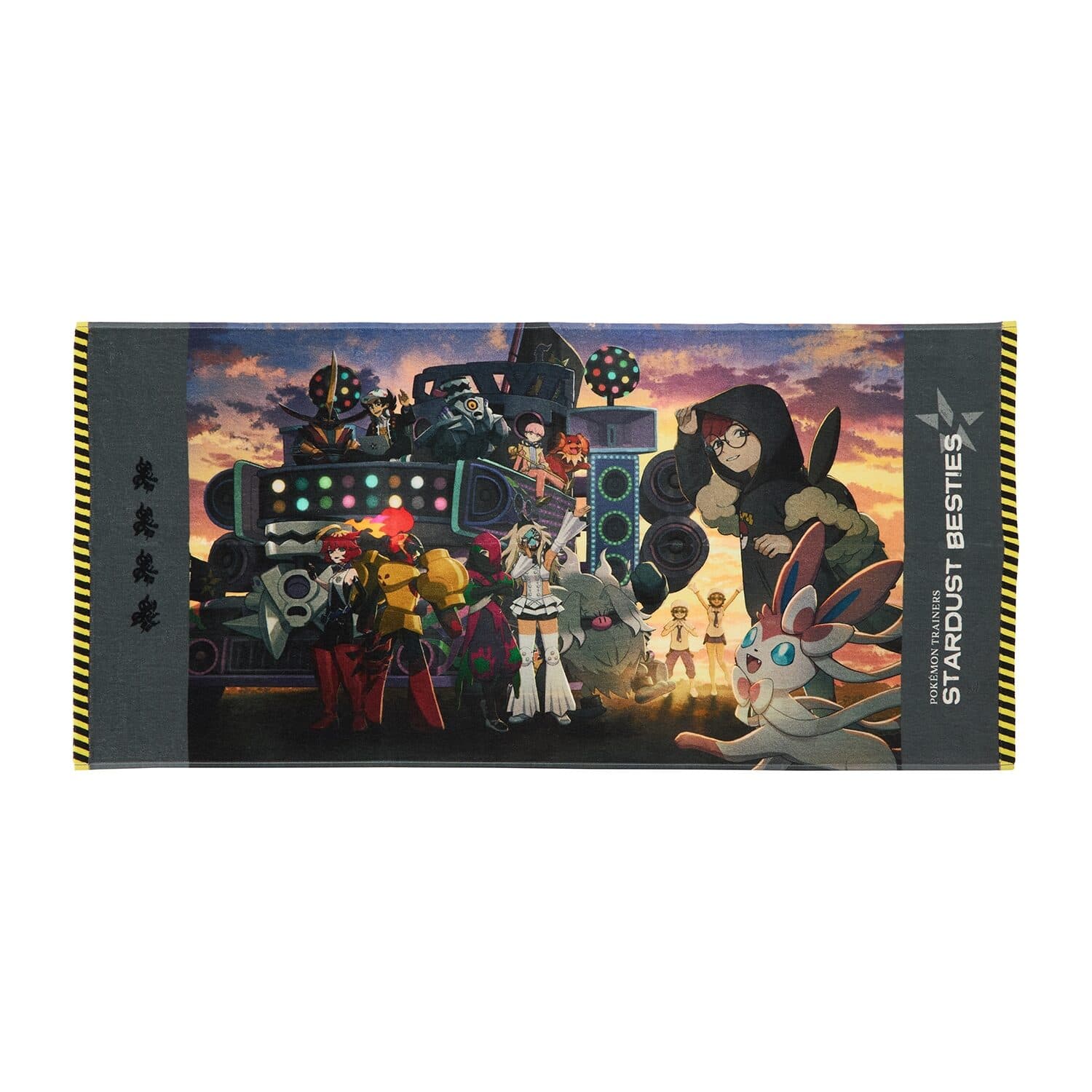 Mini bath towel POKÉMON TRAINERS -STARDUST★BESTIES-