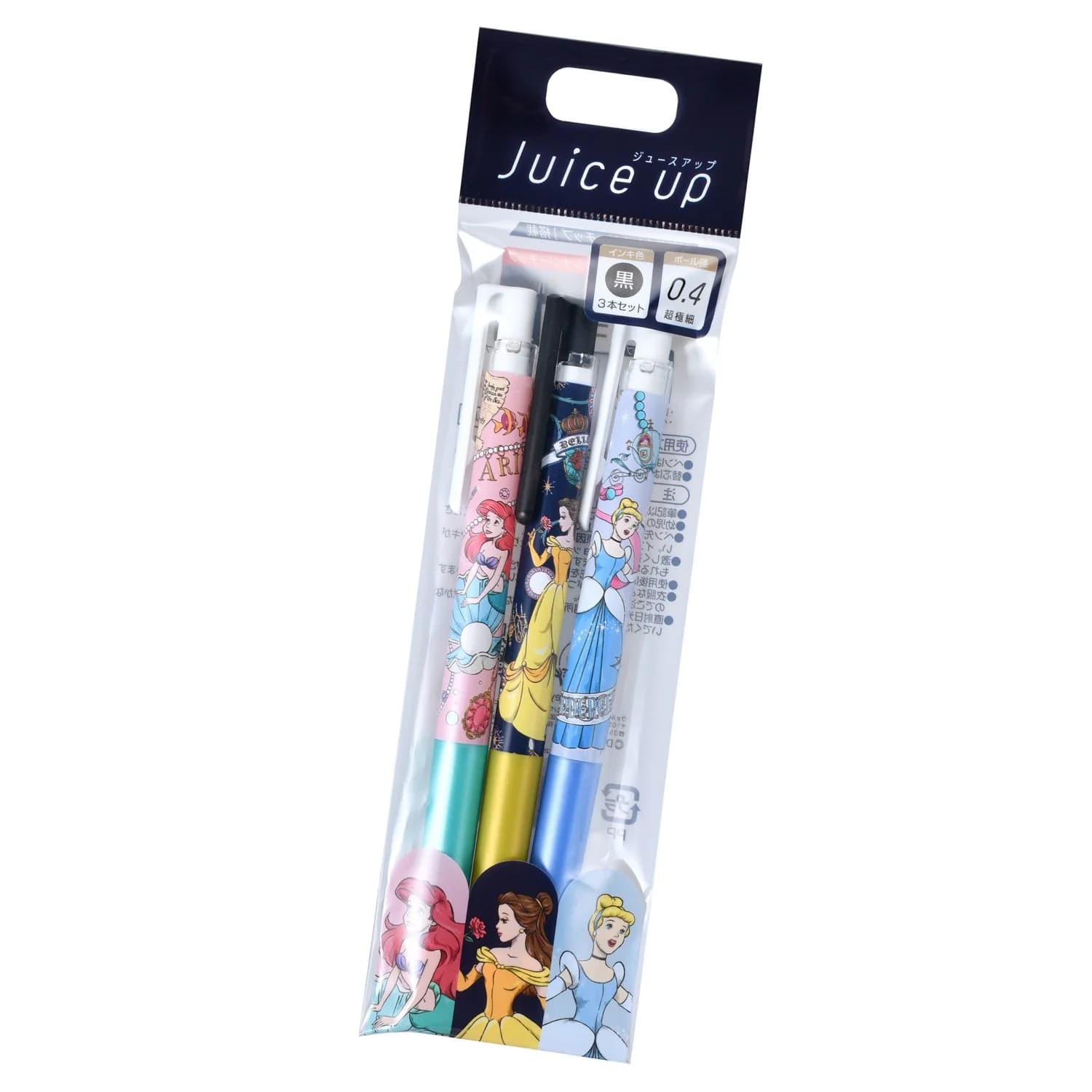 Disney Character Juice Up 0.4 Gel Ink Ballpoint Pen Set Gorgeous