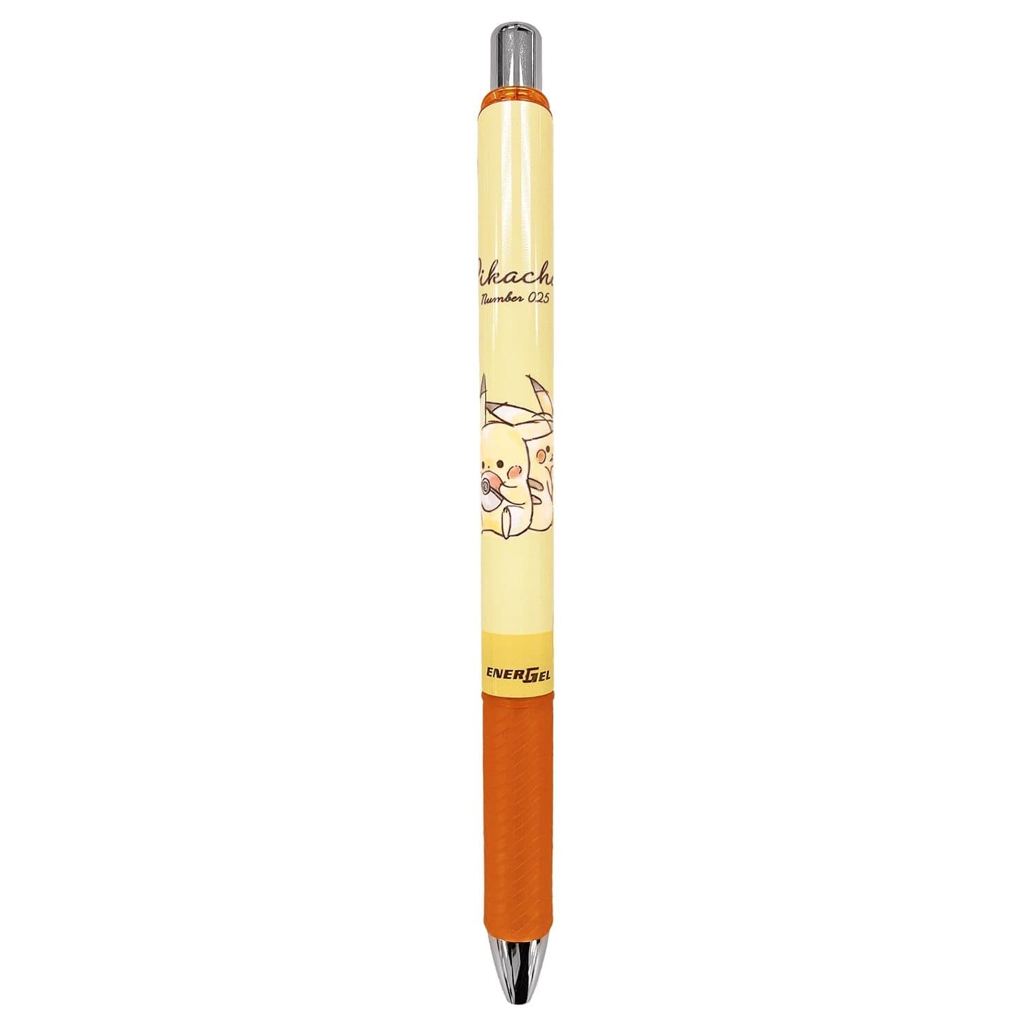Energel ballpoint pen "Pikachu number025" Pikachu Nakayoshi
