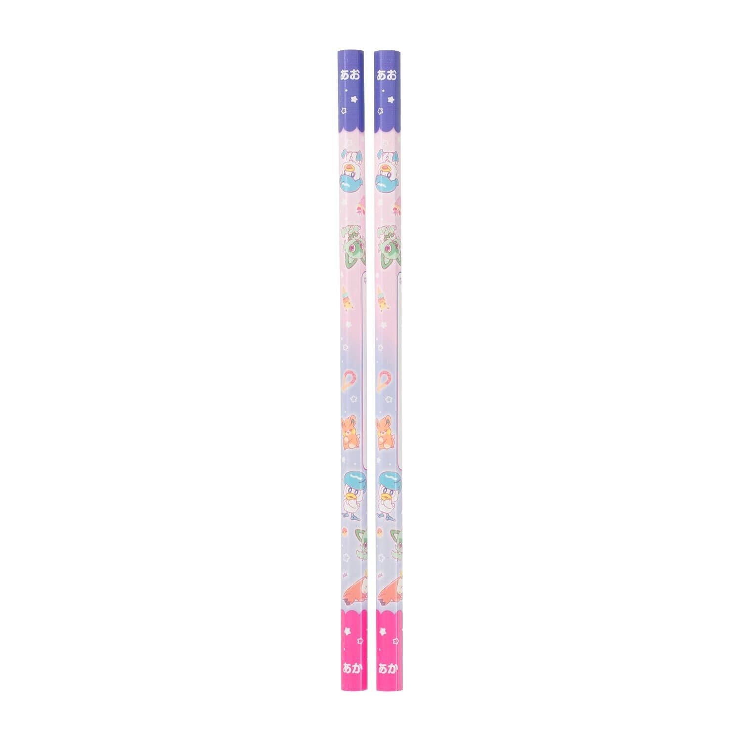 Set of 2 red and blue pencils Pretty Sweets Party!!