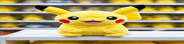 Pikachu plush toy